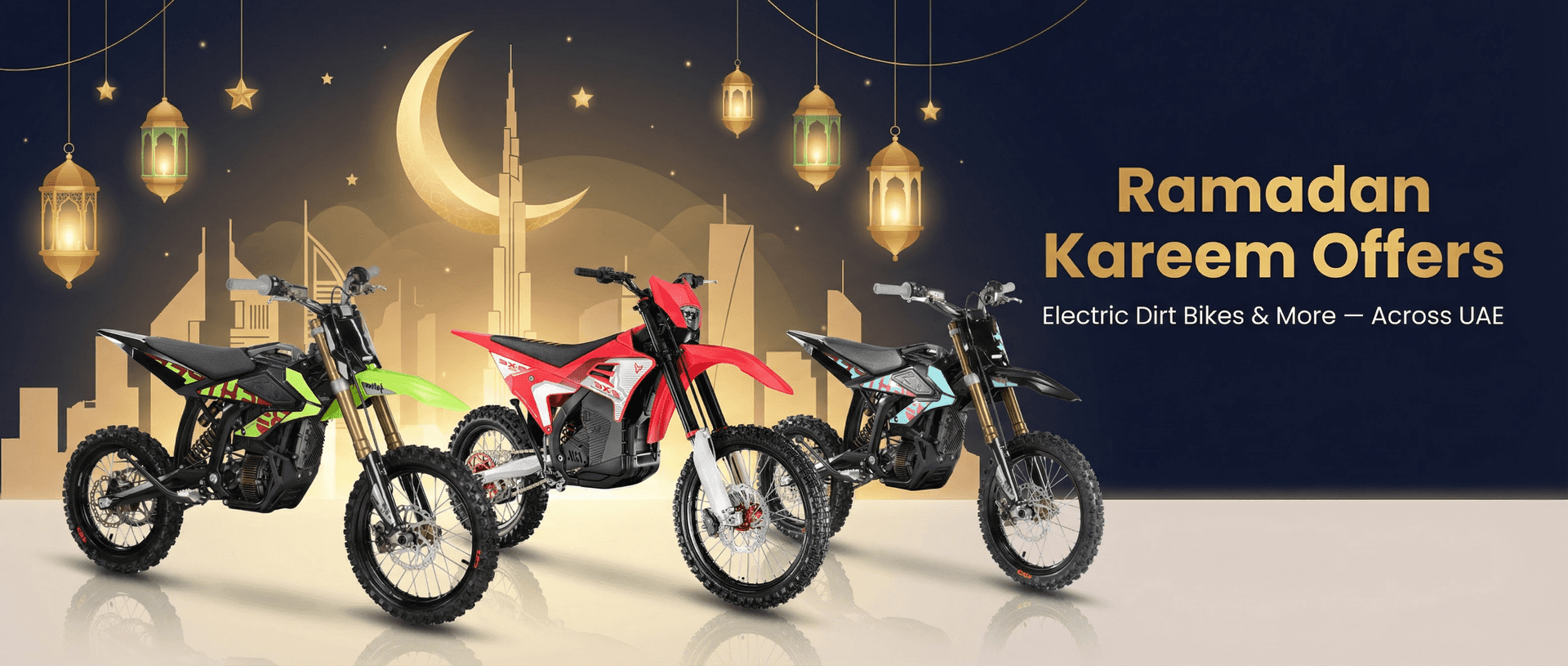 Premium Electric Scooters Banner