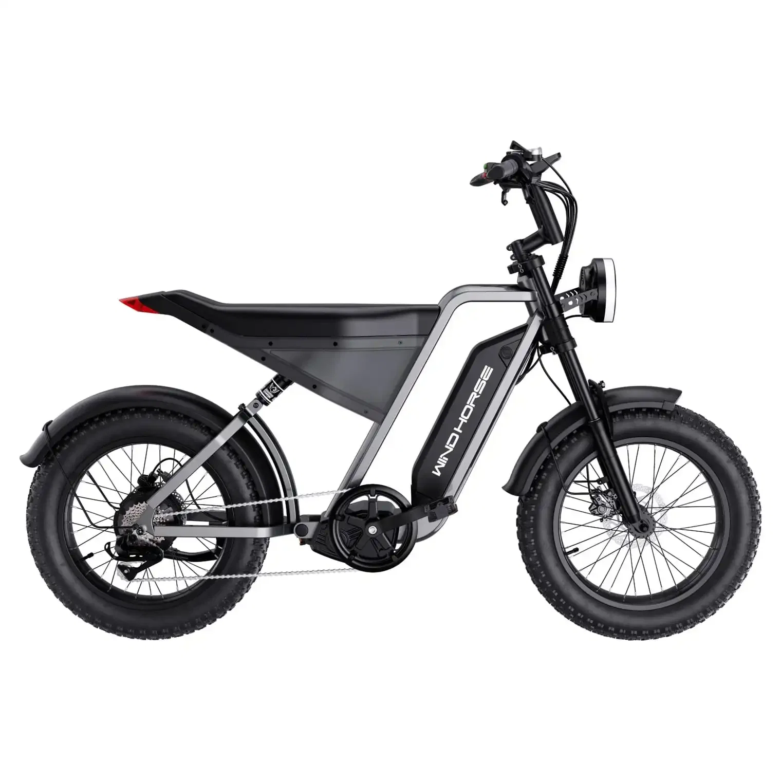 Windhorse D3 Electric Bicycle – 1000W, 48V Battery, 70 km Range Windhorse D3 Electric Bicycle – 1000W, 48V Battery, 70 km Range - Electric scooter product image